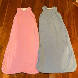 Kyte Baby Sleepy Bags 1.0 Tog in Seafoam and Dusk, Size 18-36m